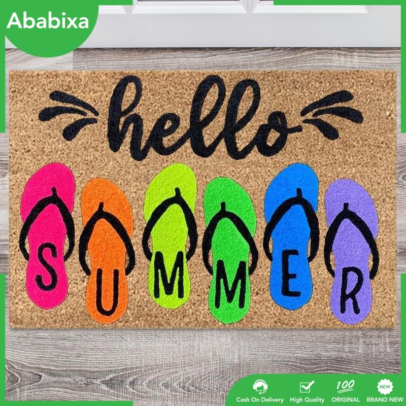 [Ababixa] Thảm Cao Su Chống Trượt Lót Sàn Nhà Tắm / Phòng Ngủ / Gara / Văn Phòng Trang Trí Dễ Lau Chùi