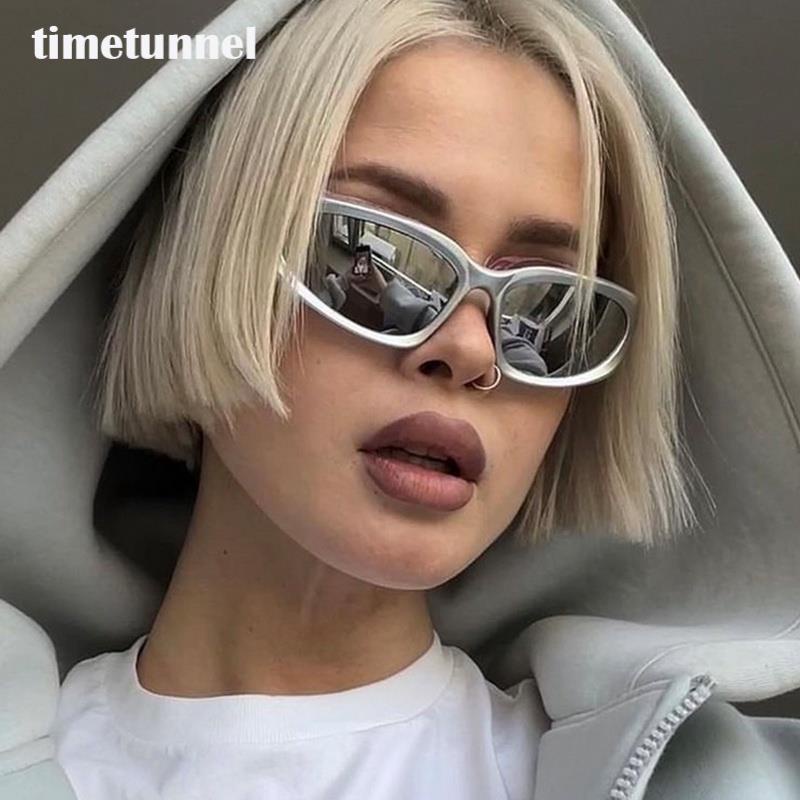 Kính Mát Y2K Chống Tia UV400 Thời Trang Mùa Hè Cho Nam Và Nữ timetunnel