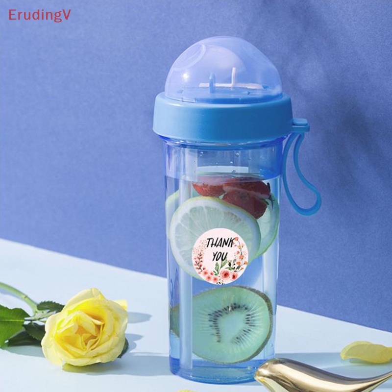 Cuộn 500 Nhãn Dán Thank You 1 Inch Dùng Trang Trí Gói Quà