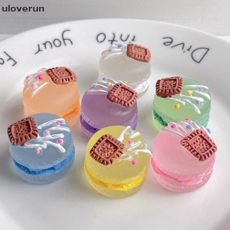 Uloverun Set 5 Tượng Bánh Quy Dạ Quang Phát Sáng Trong Bóng Tối Bằng Nhựa Resin Craf vn