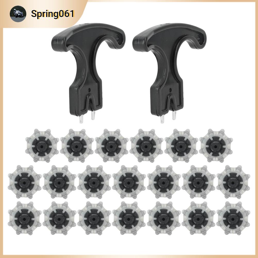 Spring061 20 Chiếc Golf Gai Thay Thế Với Móng Kéo TPU Dễ Dàng Chống Trượt Đinh Cho Giày