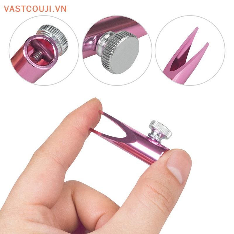 Bút Chì Kẻ Lông Mày Hai Đầu Dạng Chuốt Bằng Kim Loại Hiệu VASTJI