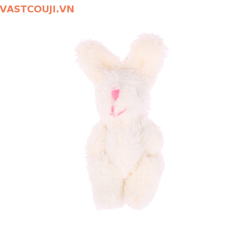 Thỏ Nhồi Bông 5.5CM Treo Móc Khóa Trang Trí Dễ Thương
