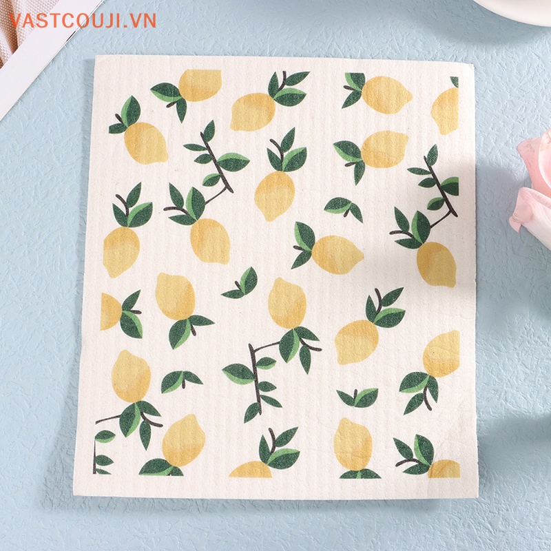 Khăn Lau Chén Dĩa Thấm Hút Tốt Tiện Lợi Cho Nhà Bếp