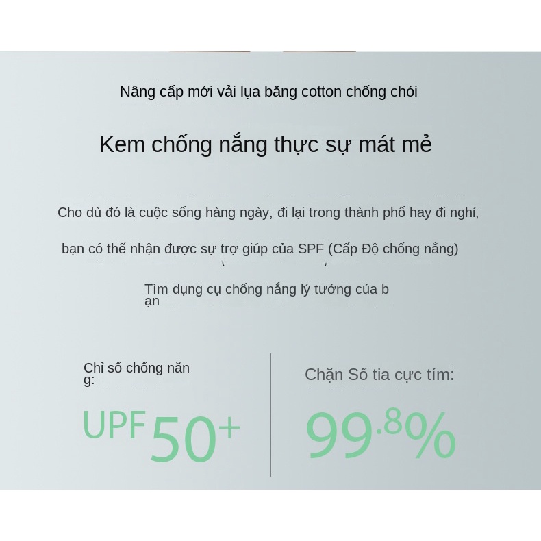 Áo Khoác Chống Nắng Vành Rộng Bằng Lụa Lạnh Chống Tia Cực Tím Thời Trang Mùa Hè Cho Nữ