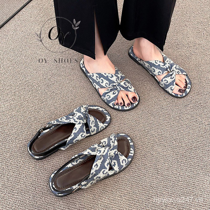 Giày nữ phong cách mới đế bằng phẳng 1-3cm.