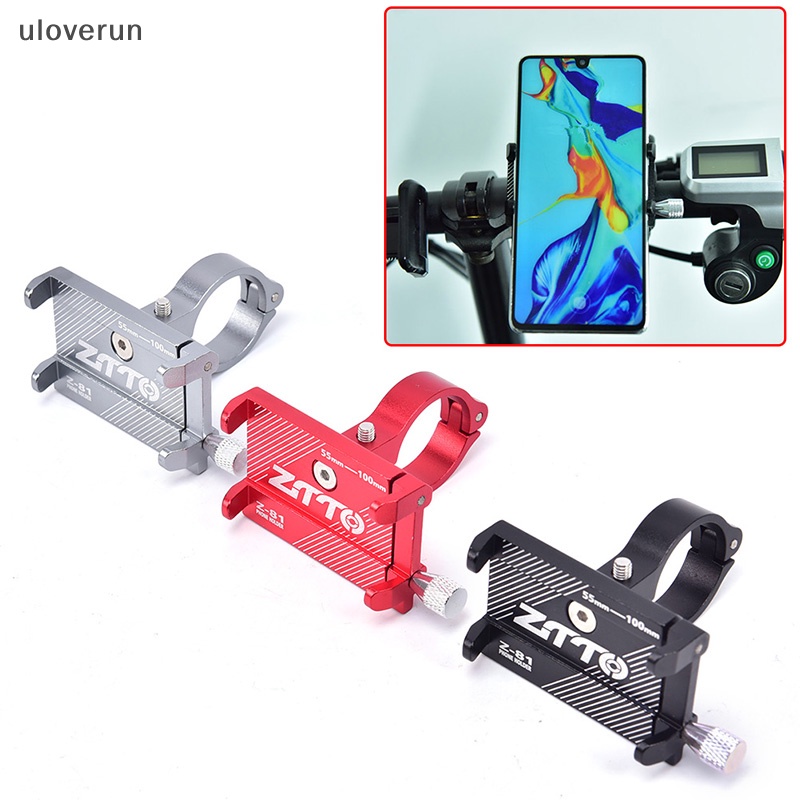 1 Giá Đỡ Điện Thoại Bằng Hợp Kim Nhôm Gắn Tay Lái Xe Đạp Tiện Dụng