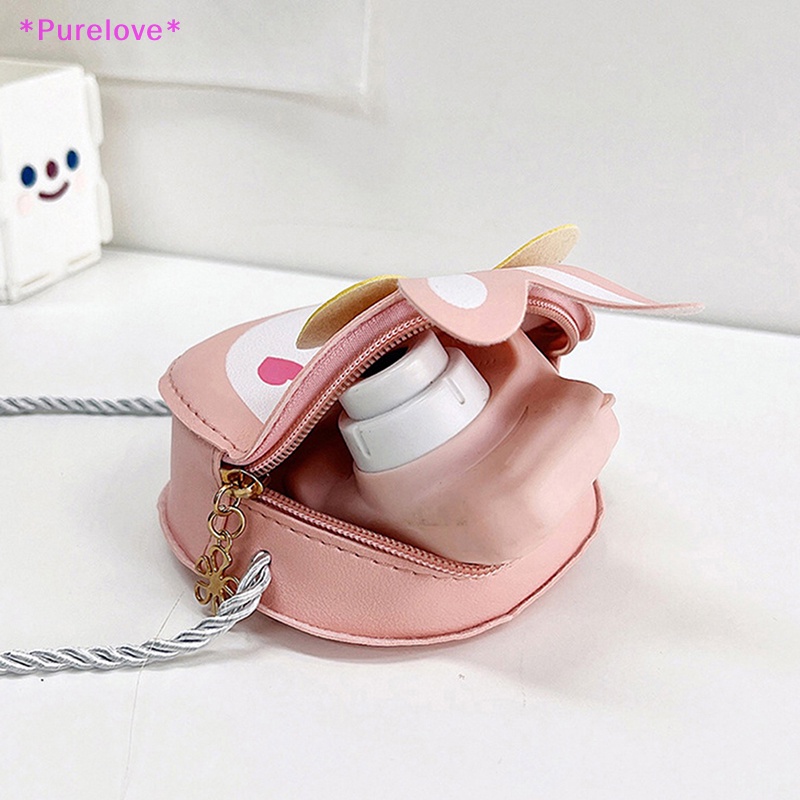 Túi Đeo Chéo Hình Thỏ Hoạt Hình Đáng Yêu Dành Cho Bé Gái Mới