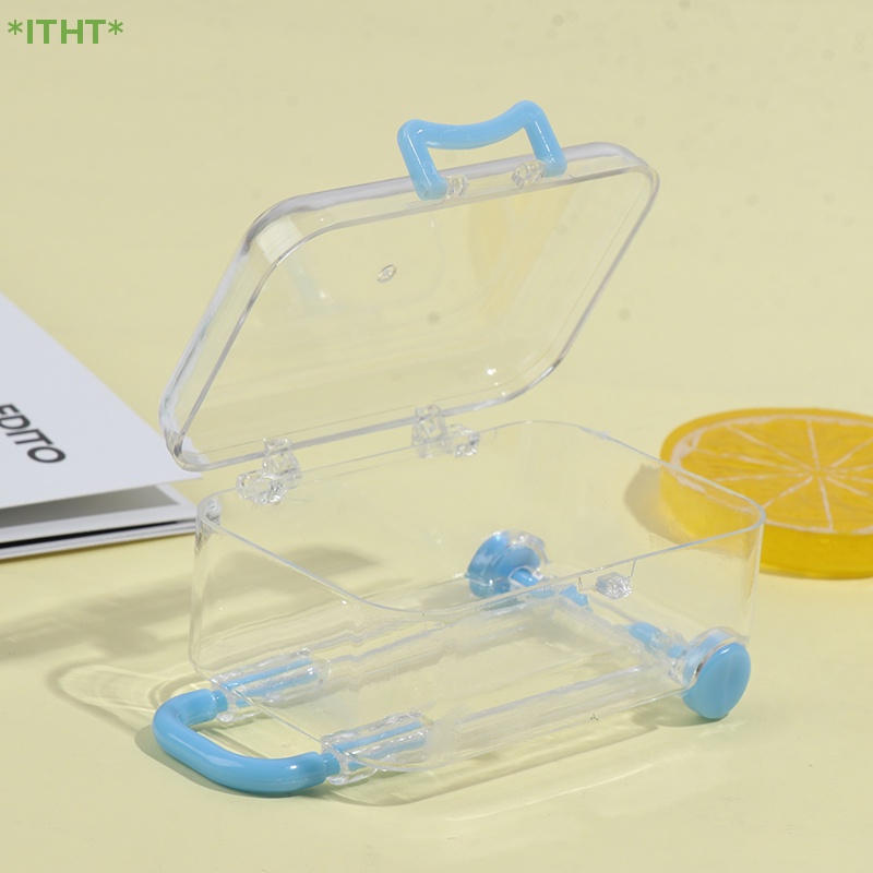 Va Li Mini Bằng Nhựa Đồ Chơi Cho Búp Bê Mới