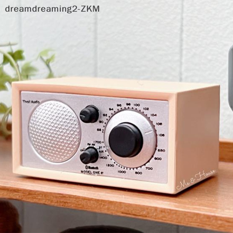 Mô Hình Radio Đồ Chơi Bằng PVC Cho Nhà Búp Bê Tỉ Lệ 1 / 6