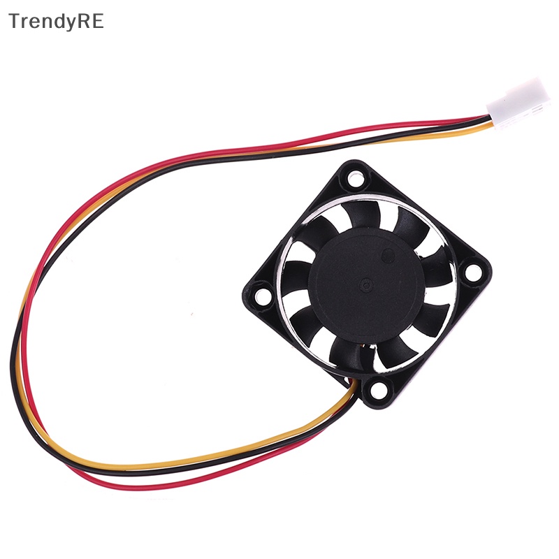 1 Chiếc Quạt Tản Nhiệt Mini 3 Chấu 4010 40MM 40 * 40 * 10 12V 0.8W 0.06A