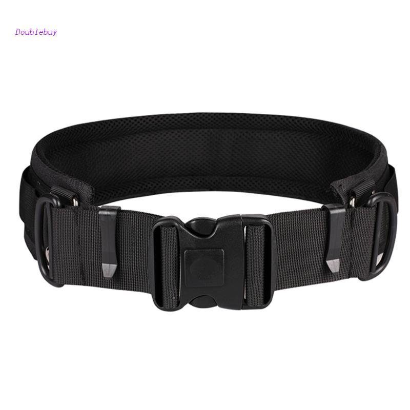 Dây Đeo Thắt Lưng Màu Đen Có Kẹp Gắn Máy Ảnh Cho Nam