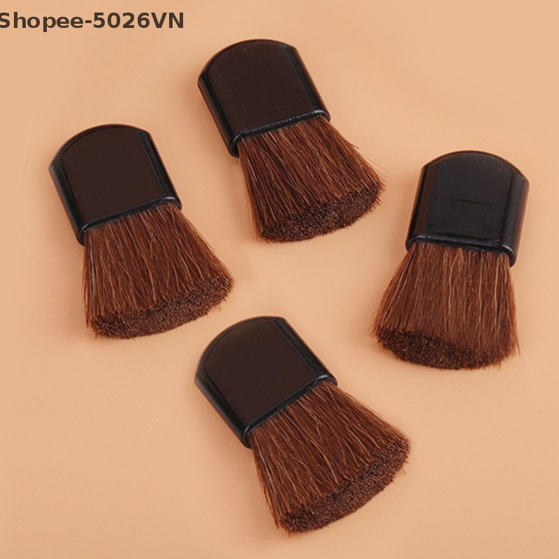 Set 10 Cọ Trang Điểm Đầu Phẳng Mini Chuyên Nghiệp