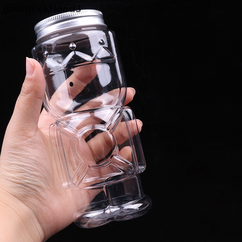 Bình Nước Trong Suốt Thiết Kế Hình Hiệp Sĩ Đáng Yêu Sáng Tạo