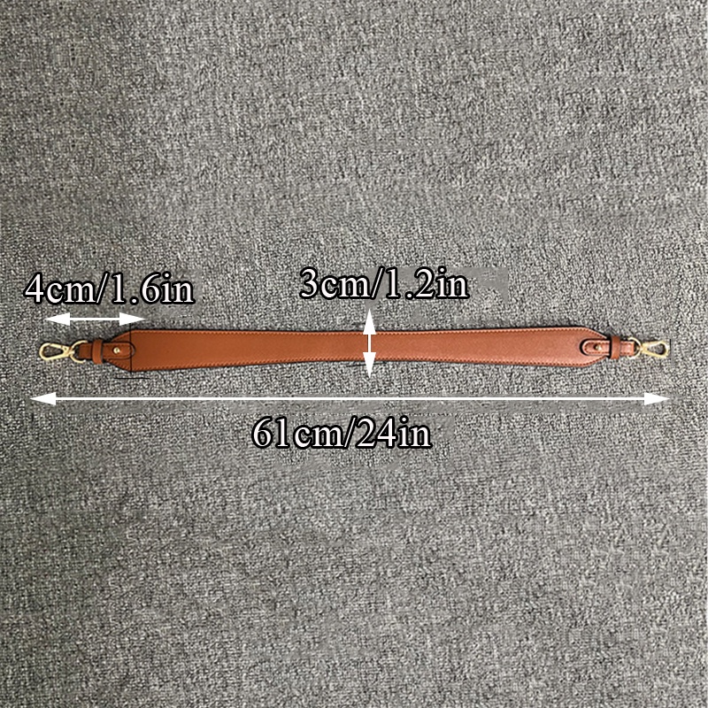 Dây Đeo Thay Thế Cho Túi Xách 61CM Chất Liệu Da PU Màu Trơn