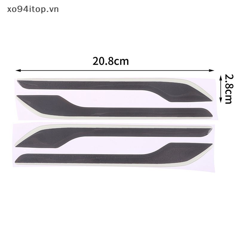 Bộ Miếng Dán Bảo Vệ Tay Nắm Cửa Màu Dạ Quang Cho Model 3 / Y