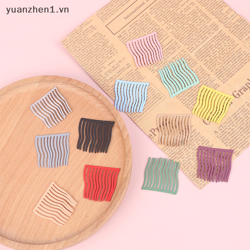 Kẹp Tóc Kim Loại Phong Cách Hàn Quốc Ngọt Ngào Cho Nữ