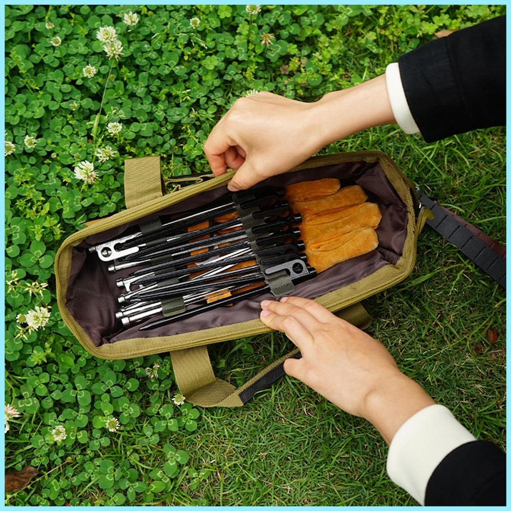 Giá Đỡ Cọc Giăng Lều Trại 8 Lỗ Tiện Dụng