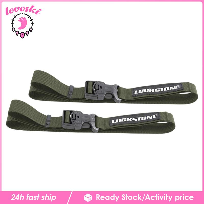 [Lovoski] Dây Đai Hành Lý Màu Đen Size S