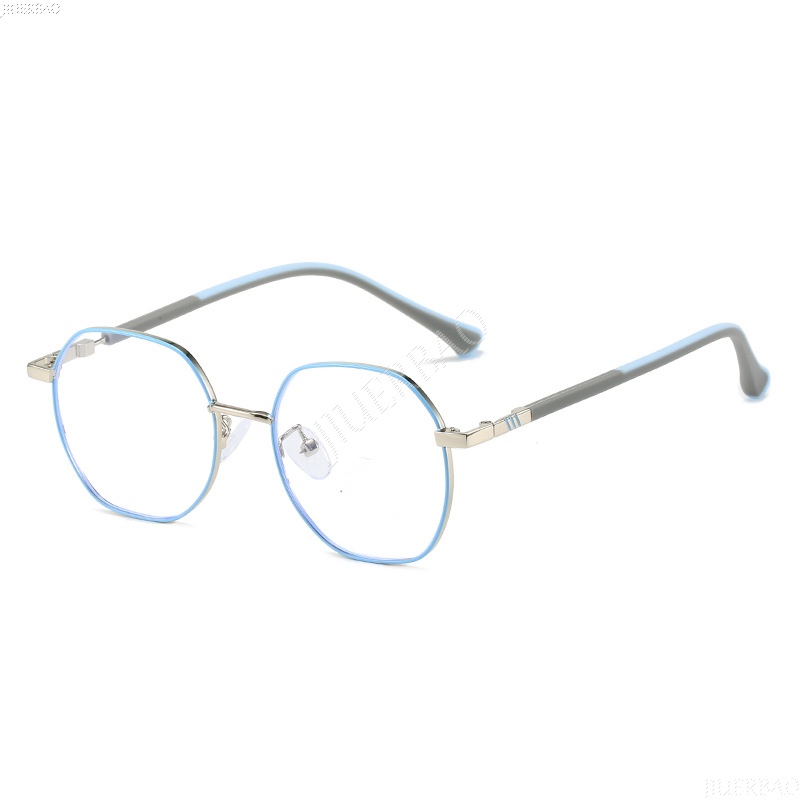 Kính Mát Gọng Silicon Chống Ánh Sáng Xanh Dương Phong Cách Hàn Quốc Cổ Điển Thời Trang Cho Nam Và Nữ