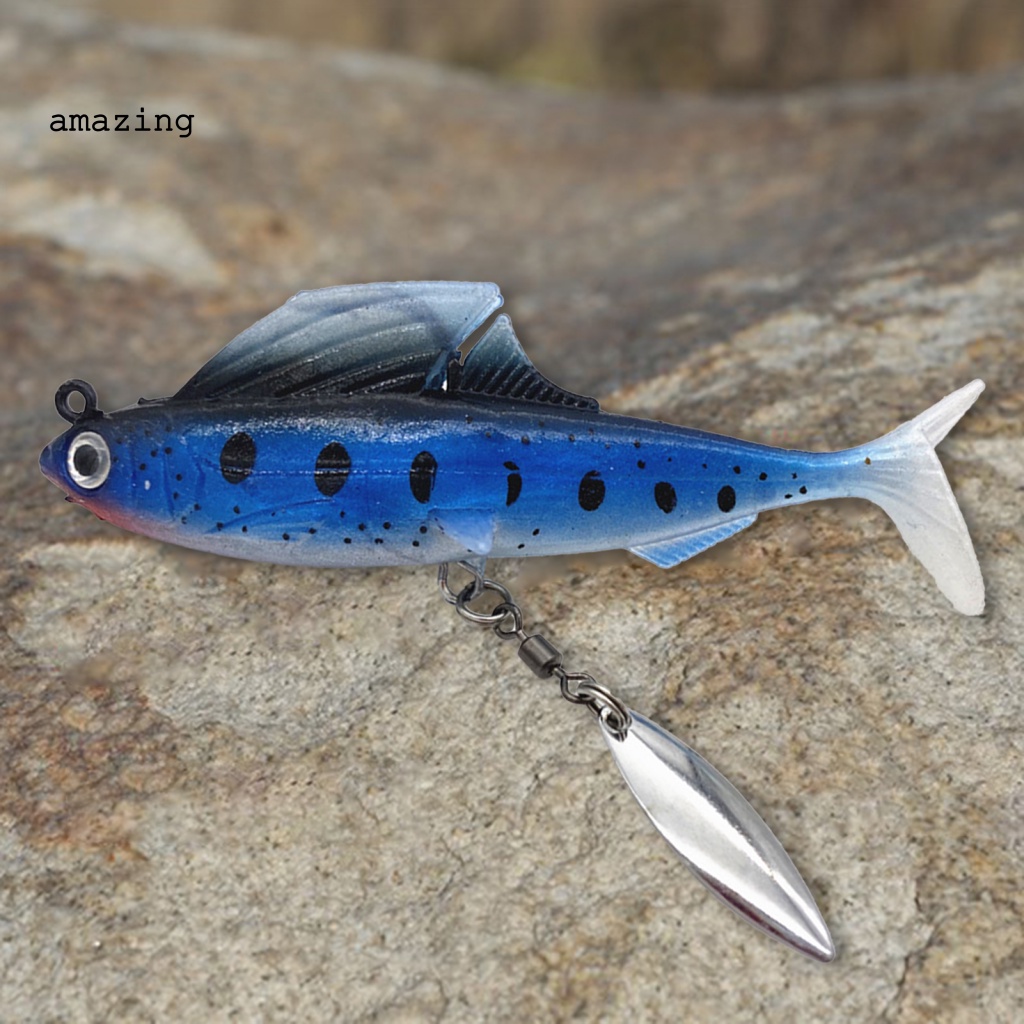 Mồi Câu Cá Giả 8.5cm / 13g Bằng Sequin Mềm Mại