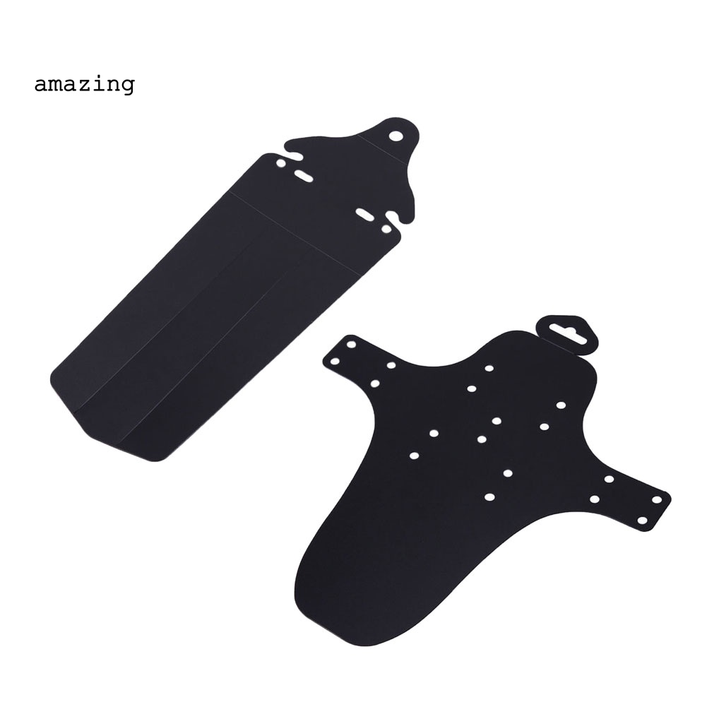 Set 2 Tấm Chắn Bùn Trước Sau Siêu Nhẹ Cho Xe Đạp MTB