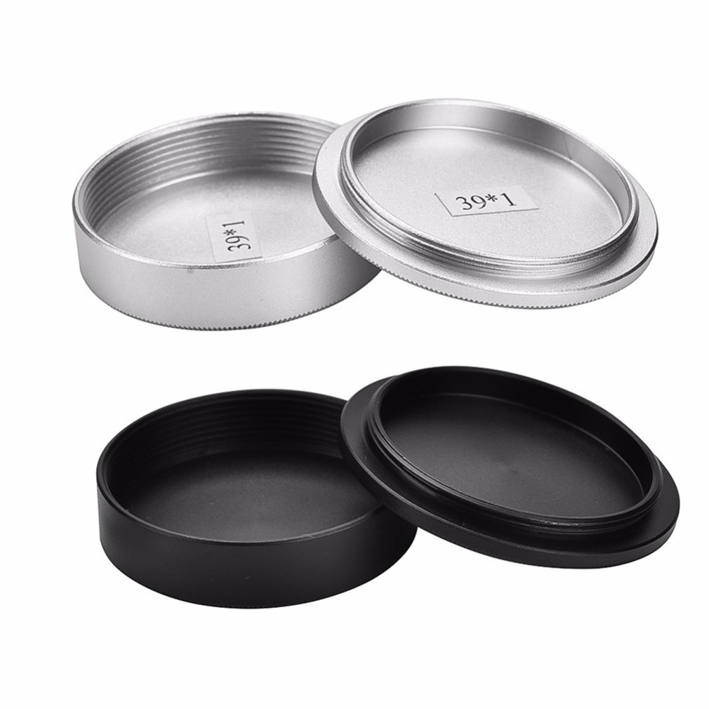 Metal Protective Body Front &amp; Rear Lens Dust Cap Cover For M39 Screw Mount Camera Lenses [Q/11]