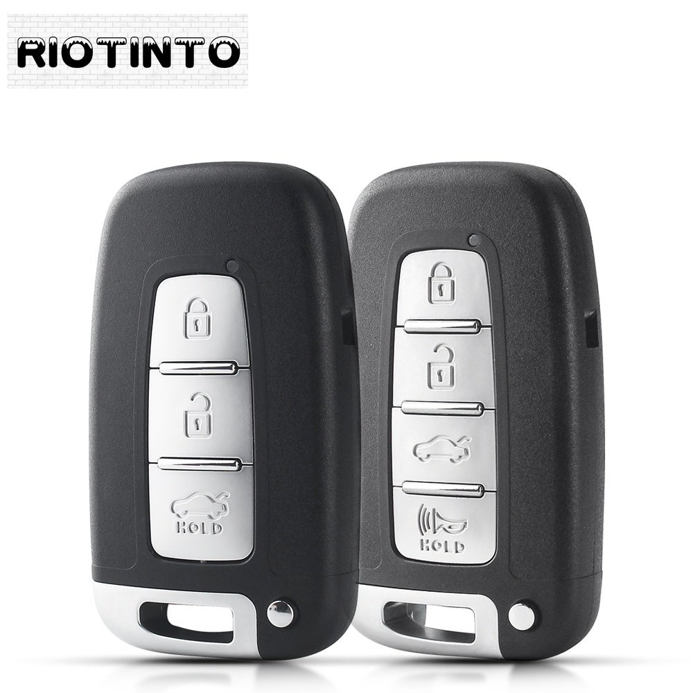 Vỏ Chìa Khóa 2 3 4 Nút Cho Xe Kia For I30 I45 Ix35 Genesis Equus Veloster Tucson Sonata Elantra HY18 Blade