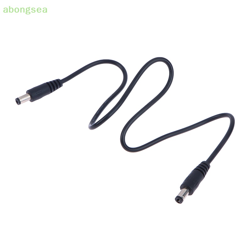 Dây Cáp Nối Nguồn DC 5.5X2.1Mm Male Sang 5.5X2.1Mm Male 12V 10A Nice 0.5m