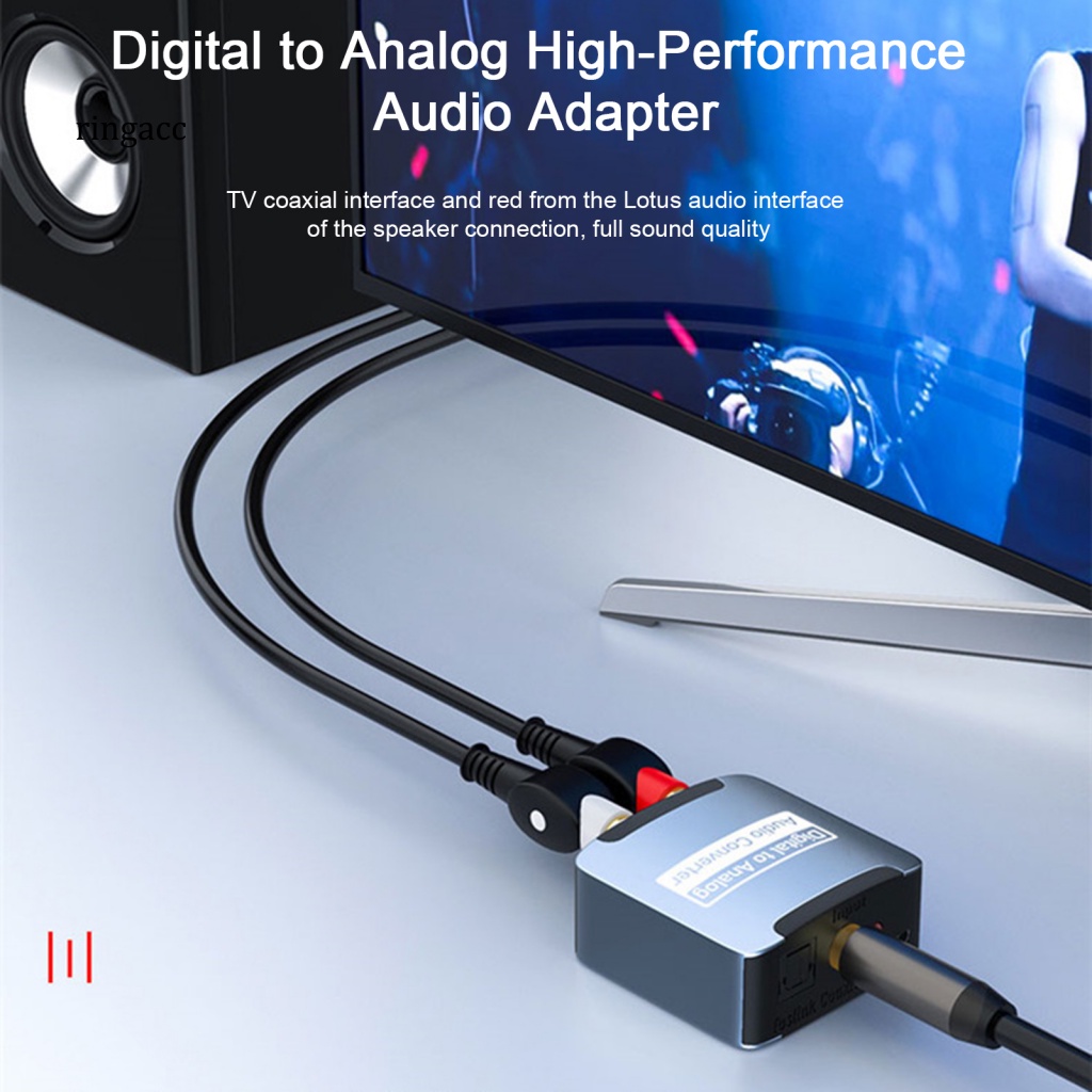 Bộ Chuyển Đổi Kỹ Thuật Số RGA Digital TV / for PS4 HD-compatible Player Sang Analog Và Phụ Kiện