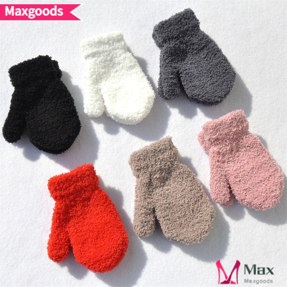 Găng Tay Họa Tiết Hoạt Hình Xinh Xắn Theo Phong Cách Mùa Đông Dành Cho Bé 0-4 Tuổi