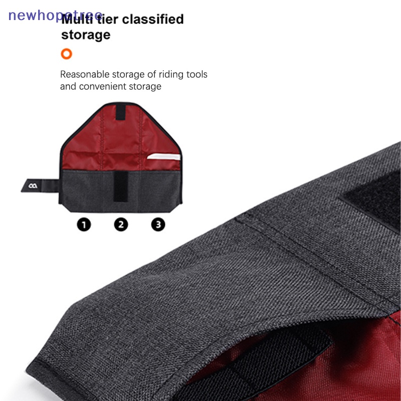 Túi Đựng Dụng Cụ Móc Phía Trước Xe Đạp Tiện Lợi Màu Đen