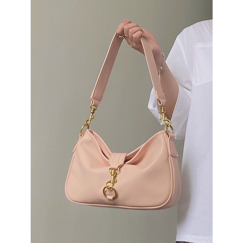 Ielgy Túi Kẹp Nách Mềm Mại Phong Cách Hàn Quốc Cho Nữ