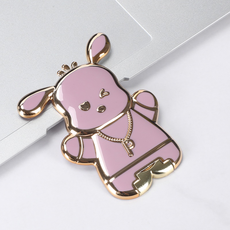 Ốp Điện Thoại Hình Pochacco Hoạt Hình 3D Có Túi Khí Và Dây Đeo Cho iphone