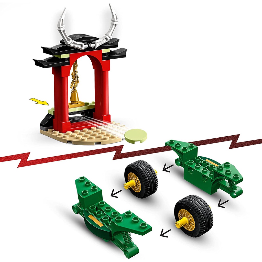 Đồ Chơi Lắp Ráp Lego Ninjago 71788 - Lloyd’s Ninja Street Bike (64 Mảnh Ghép)