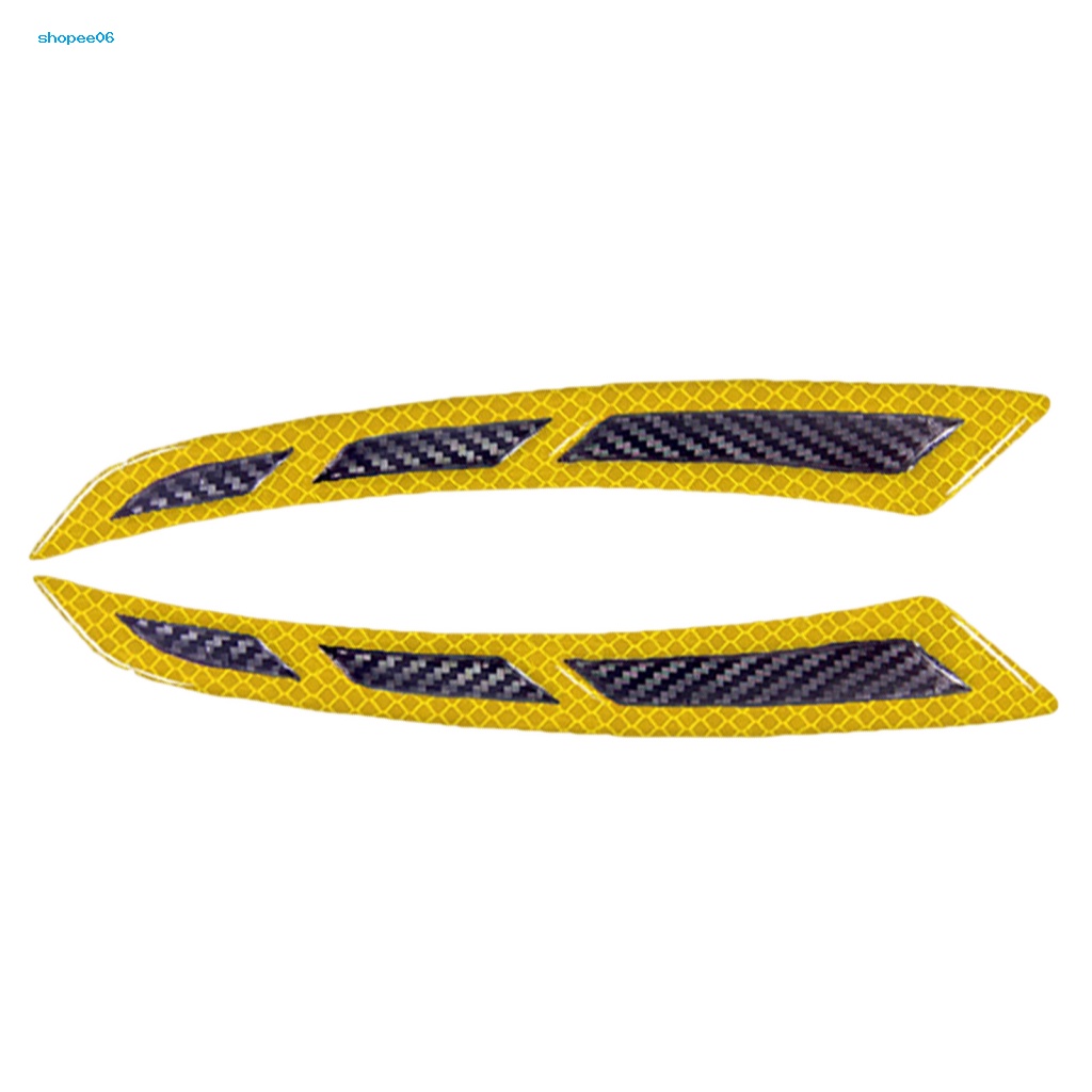 1 Cặp Dải Dán Vành Bánh Xe Hơi Chống Va Chạm Chống Trầy Xước