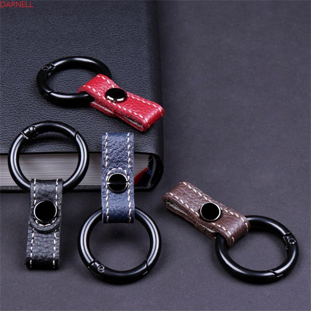 Móc Chìa Khóa Xe Hơi Bằng Da Cỡ Nhỏ Trang Trí Nội Thất