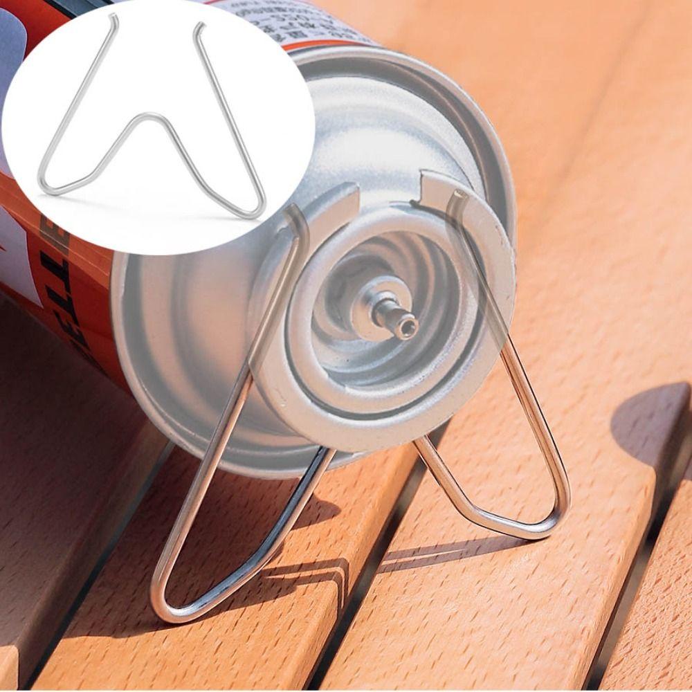 Giá Đỡ Bình Gas Hình Chữ W Bằng Thép Không Gỉ Tiện Dụng