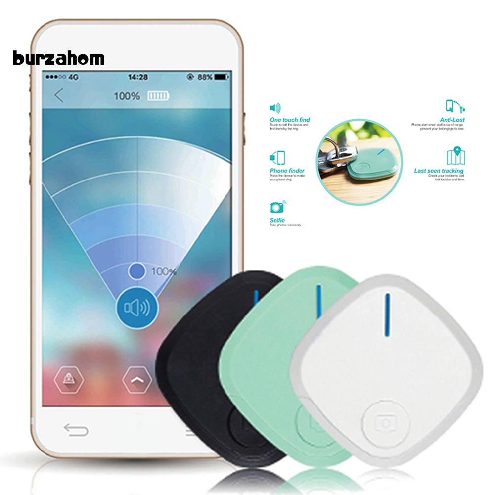 Thiết Bị Định Vị GPS S2 2 Trong 1 Bluetooth Không Dây Chống Thất Lạc Cho Thú Cưng / Chìa Khóa Xe Hơi