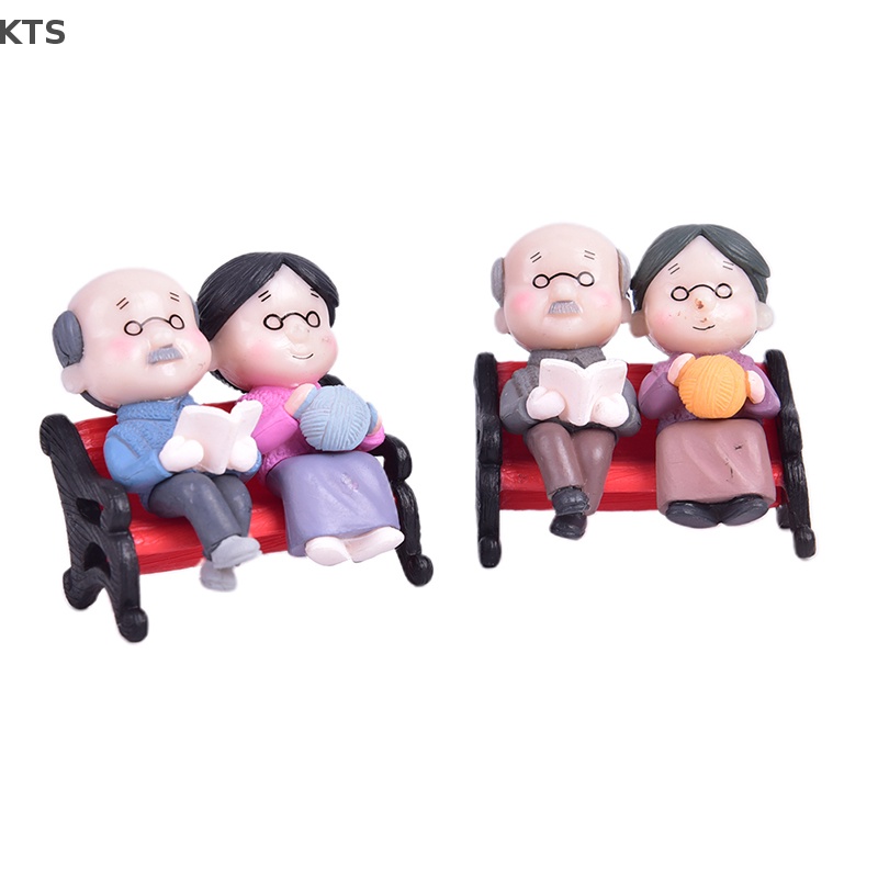 Set 3 Mô Hình Ghế Đôi Xinh Xắn Dùng Để Trang Trí