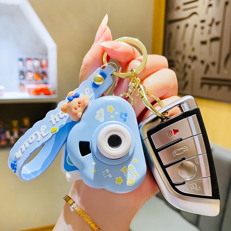 Móc Khóa Hình Máy Ảnh / Đám Mây Dễ Thương Độc Đáo Thời Trang Cho Cặp Đôi