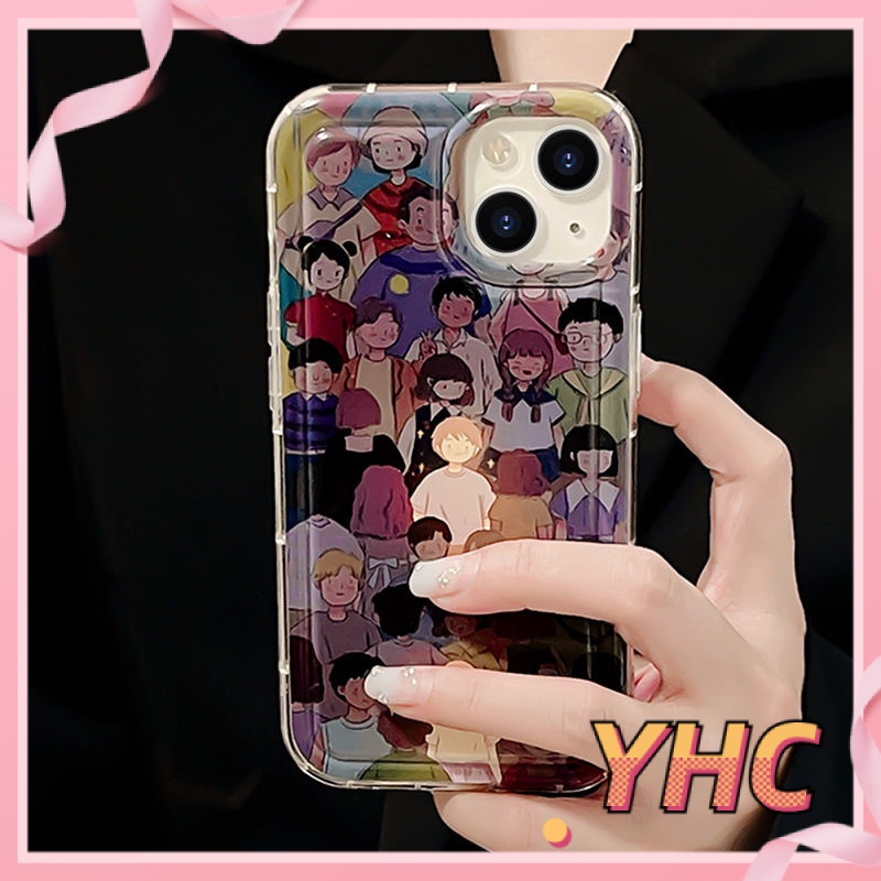 Ốp Lưng iPhone Cặp đôi lấp lánh, túi khí của bạn, vỏ điện thoại chống rơi, vỏ mềm giảm xóc silicon Cho Iphone 6 / 6S / 6splus / se / 7 / 7plus / 8 / 8plus / X / xs / xsmax / 11 / 12 / 13 / 14 / Plus / pro max-734