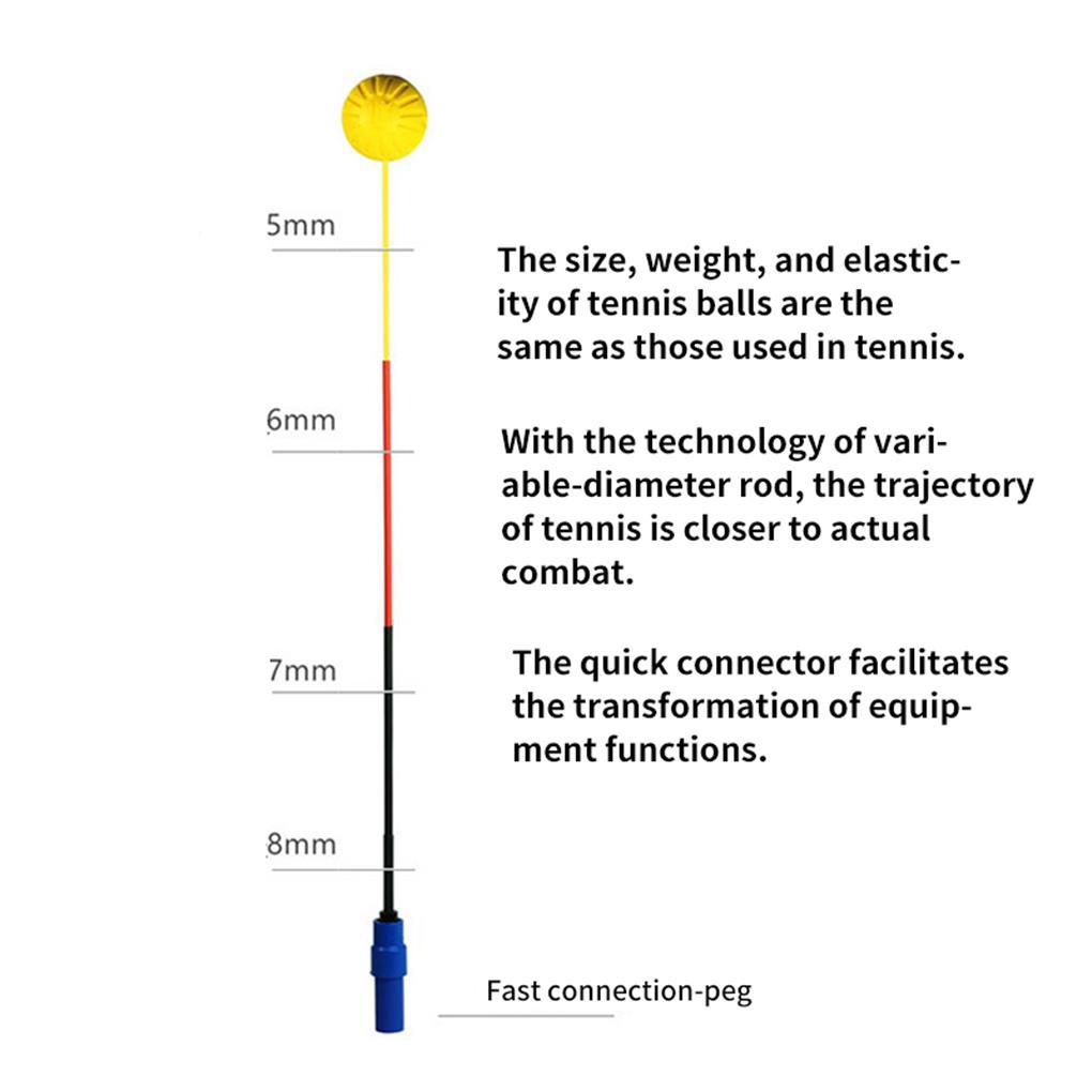 Dụng Cụ Hỗ Trợ Tập Luyện Chơi Tennis Bằng ABS Thay Thế Chuyên Nghiệp Cho Học Sinh