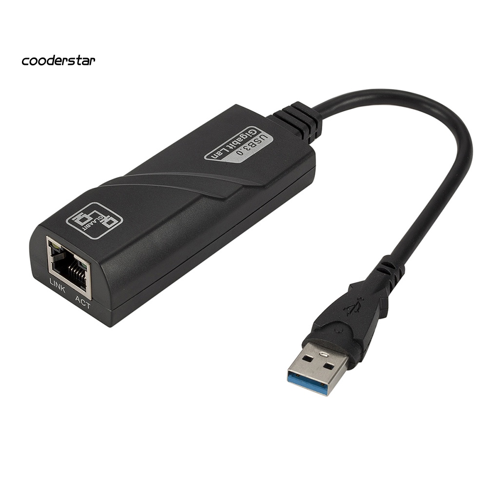 Bộ ChuyểN ĐổI USB 3.0 Sang 10 / 100 / 1000Mbps Gigabit RJ45 Cho PL6U3