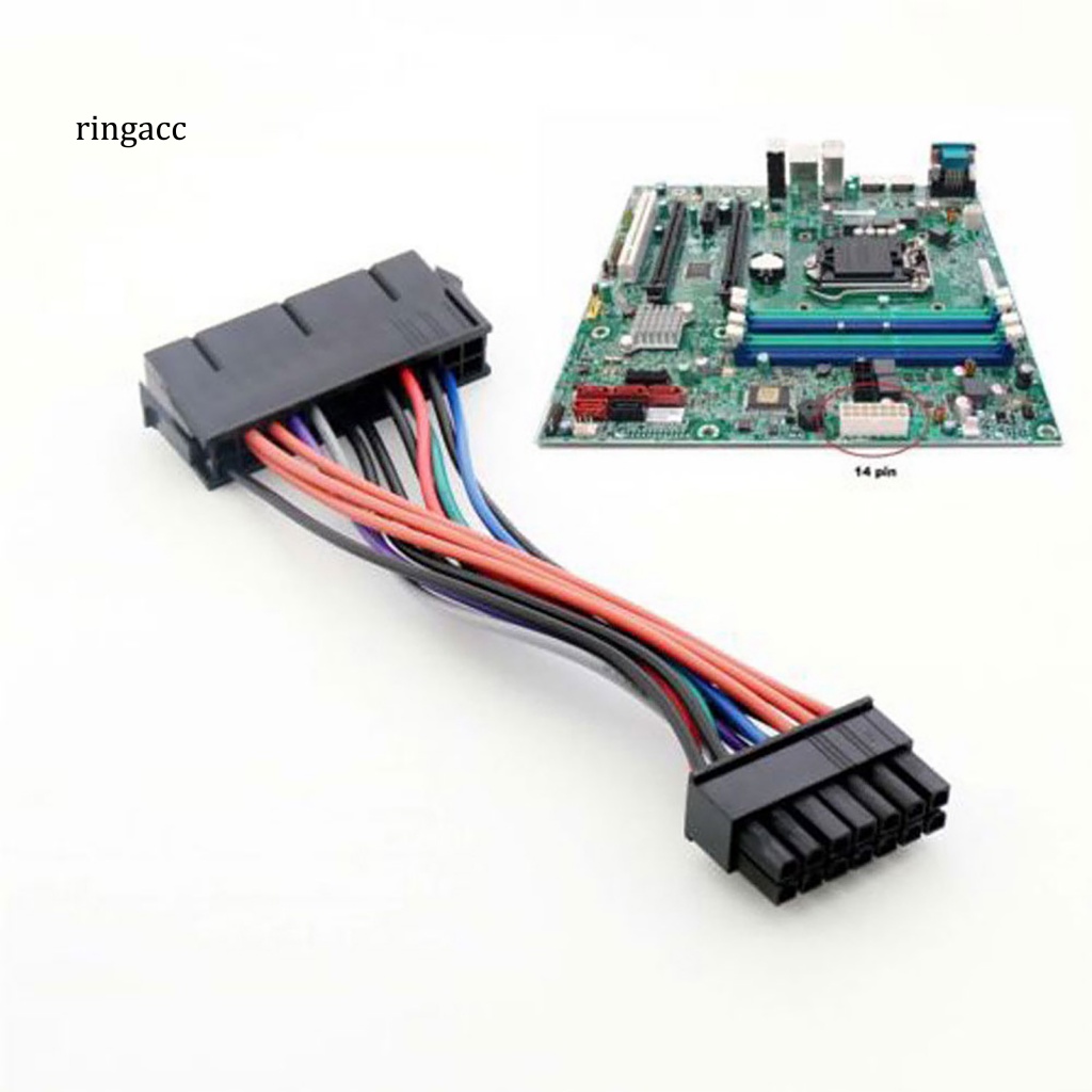 Cáp Nguồn Chuyển Đổi 24 Pin Sang 14 Pin Cho Máy Tính Lenovo M92P / M93P / H530 / Q77 / B75 / A75 / Q75