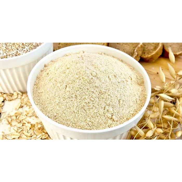 Bột Yến Mạch Hữu Cơ Just Organik Nhập Khẩu Ấn Độ Làm Bánh Ăn Kiêng Dinh Dưỡng Cho Mẹ Bầu Cháo Cho Bé 500gr