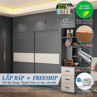 Tủ quần áo cánh trượt cao cấp tqa-09
