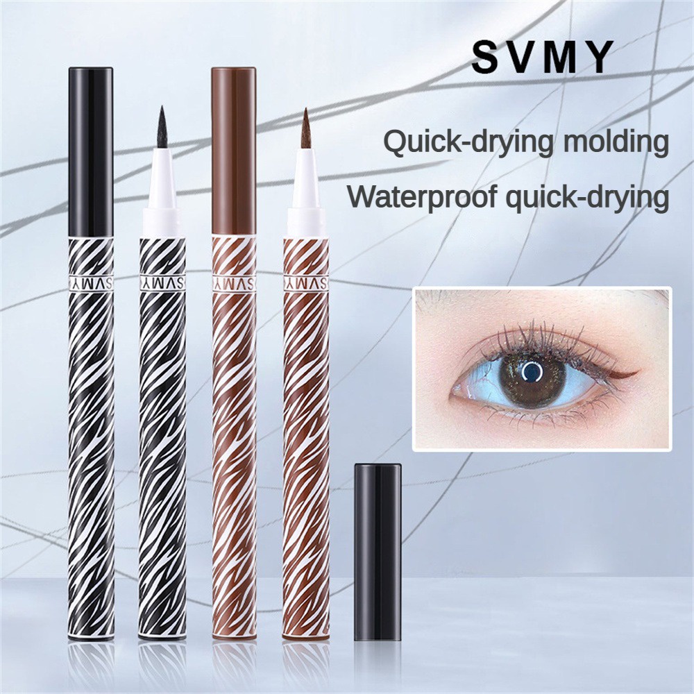 Bút kẻ mắt dạng gel siêu mỏng không thấm nước lâu trôi Confidencehalo Mềm mại lâu trôi Sắc tố cao JULYSTAR