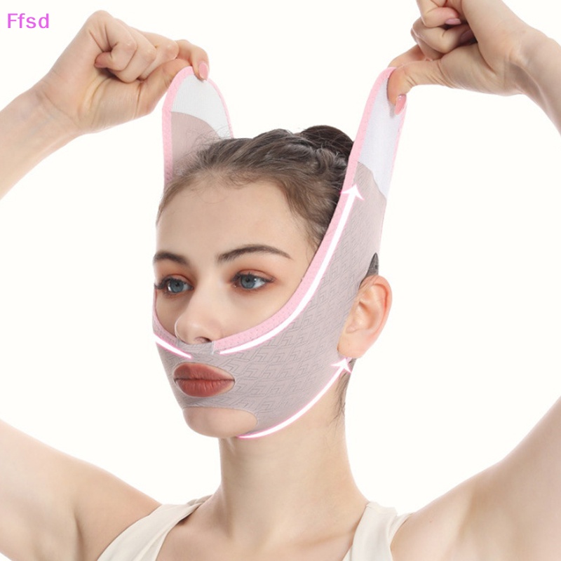 Đai Đeo Nâng Cơ Mặt Tạo Cằm Chữ V Có Thể Tái Sử Dụng