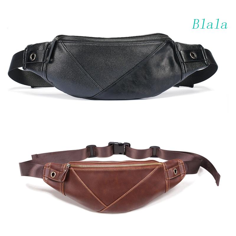 Túi Da PU Đeo Chéo Ngực Thời Trang Cho Nam